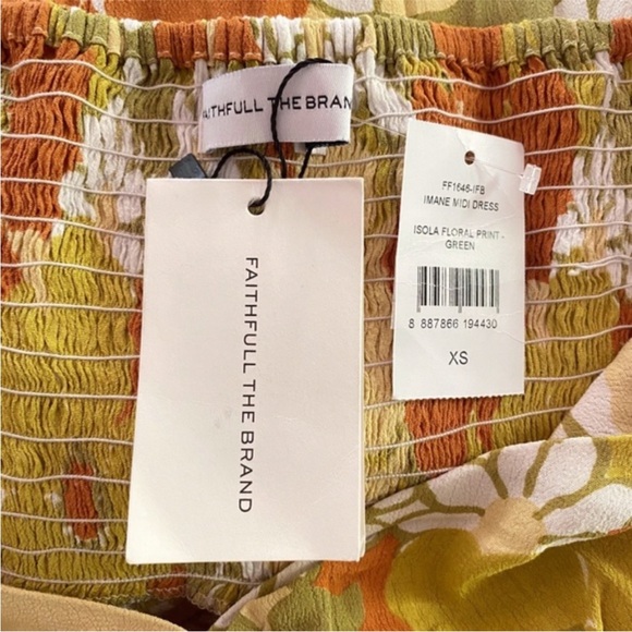 NEW Revolve Faithfull the Brand Imane Dress Isola 2 - Picture 14 of 16